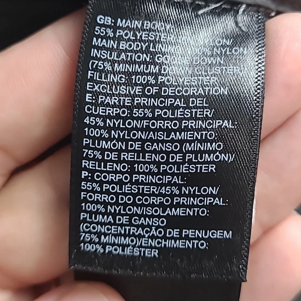 The North Face Women's Gray Puffer Jacket Size SP 550 - Picture 7 of 11